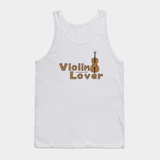 Violin Lover Tank Top